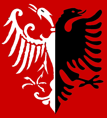 Serbian albanian eagle