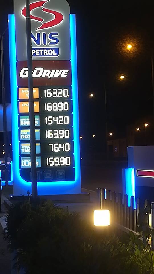 Cene goriva