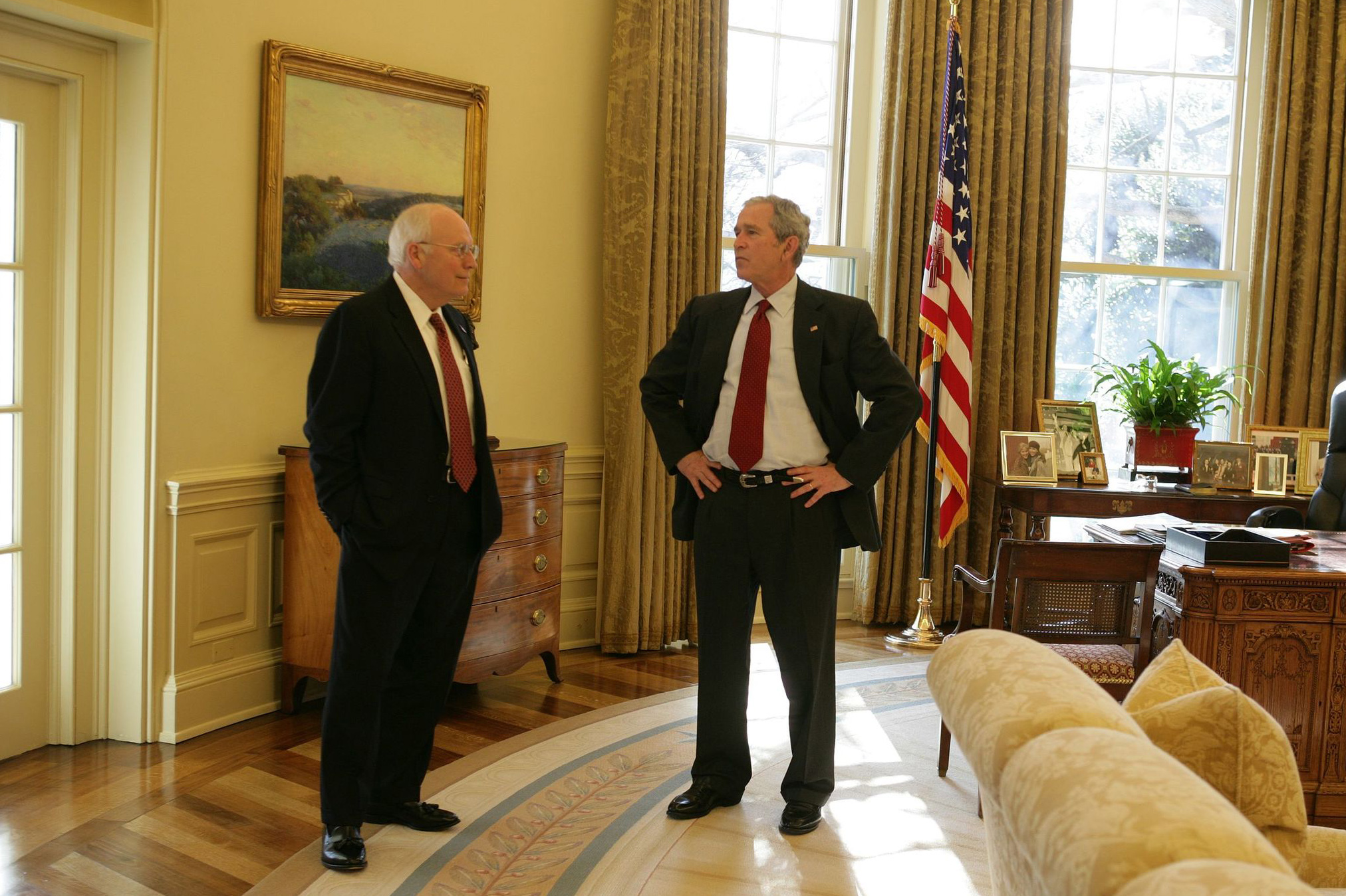 bush and cheney Image The U.S. National Archives Flickr