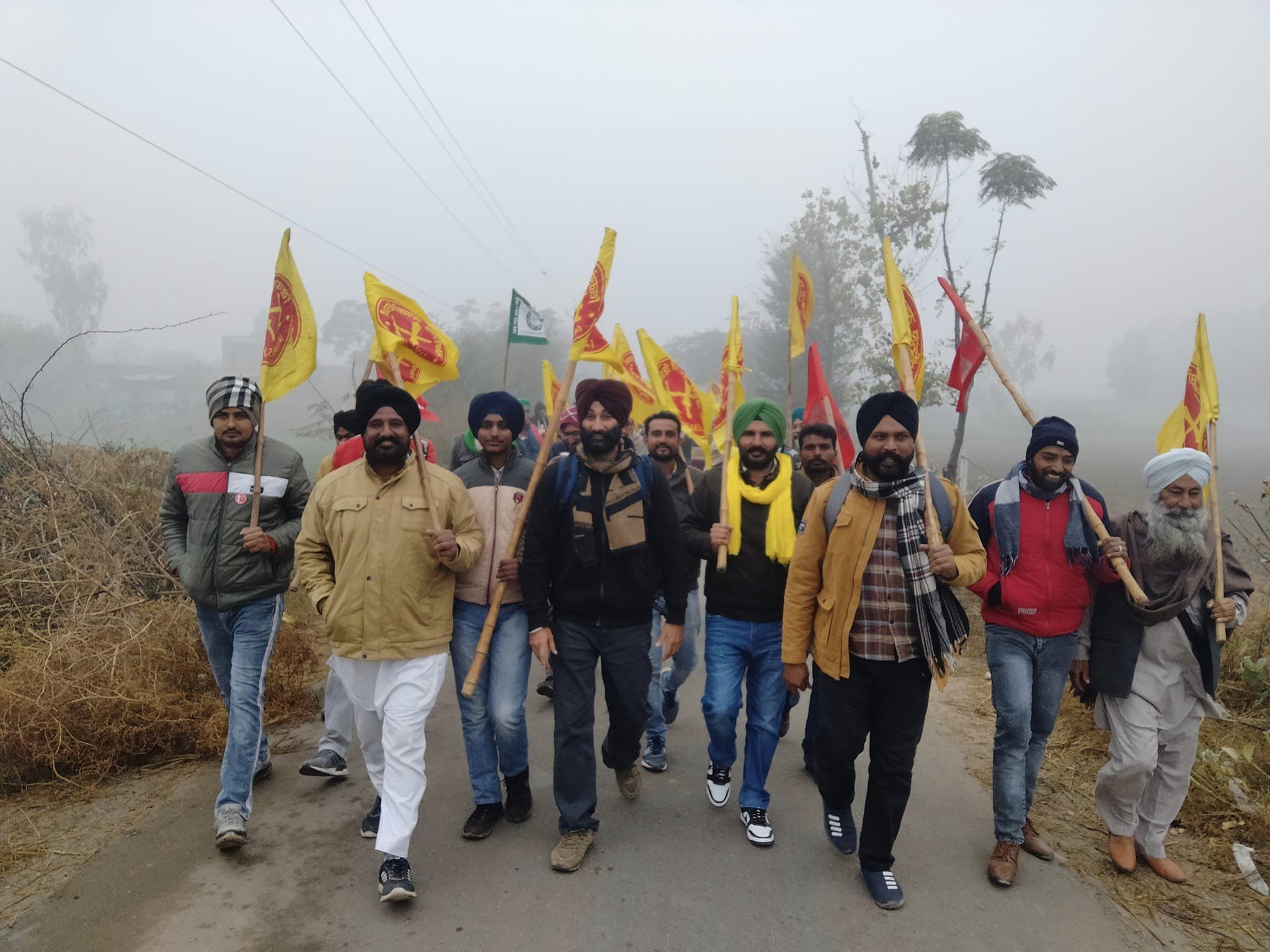 Indian farmers mobilise Image Kirti Kisan Union