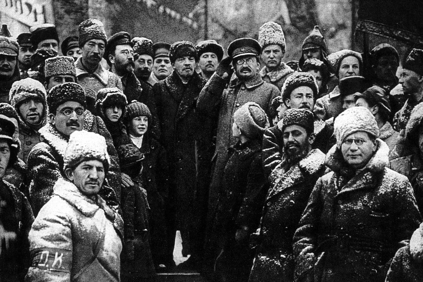 Lenin Trotksy Image public domain