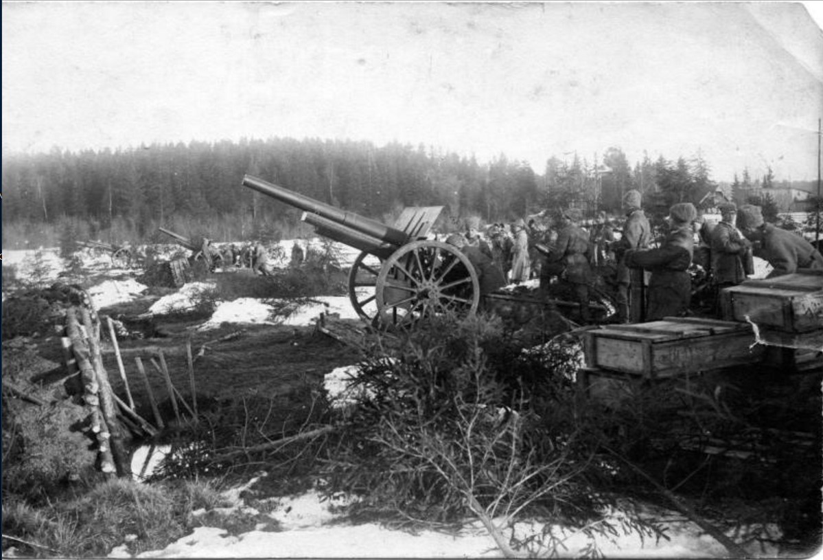 The bombardment of the Kronstadt forts Image public domain